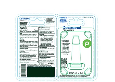 Blister Card - PUBLIX DocosanalCream10 2gBlisterCard
